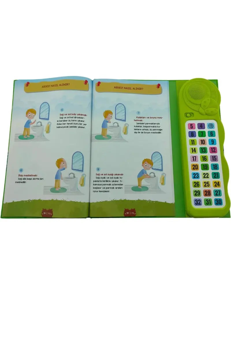 Kuran Öğreten Cihaz Resimli Kitap Seti