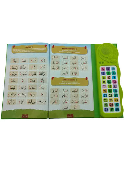 Kuran Öğreten Cihaz Resimli Kitap Seti